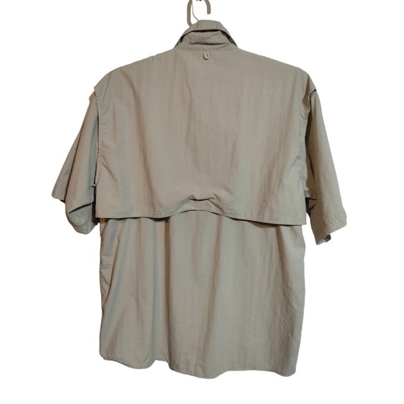 Bimini Bay Outfitters beige outdoors fishing shirt men size XL - Picture 4 of 4
